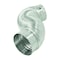 Deflecto Deflect-O Jordan 24 in. L X 4 in. D Silver/White Aluminum Duct Connector MAC36024/6 - alternate 5